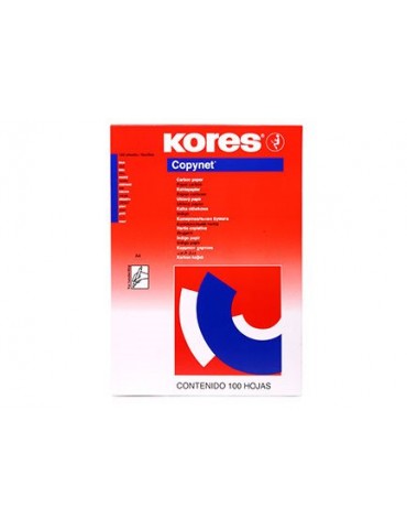 PAPEL CARBONICO KORES COPYNET AZUL